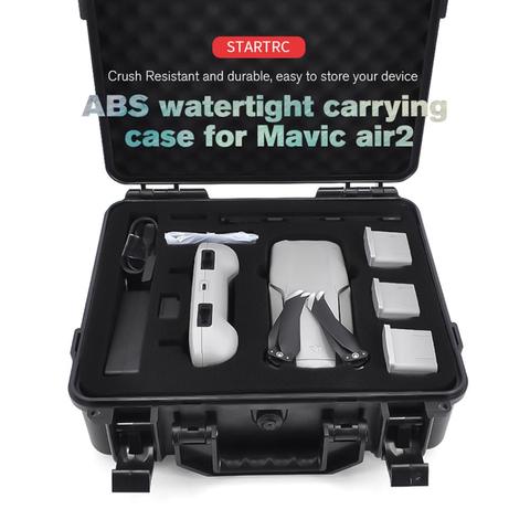 Mavic Air 2 Portable Carrying Case ABS Waterproof Box for DJI Mavic Air 2 Drone Accessories Hard Shell Large Capacity Case ► Photo 1/6