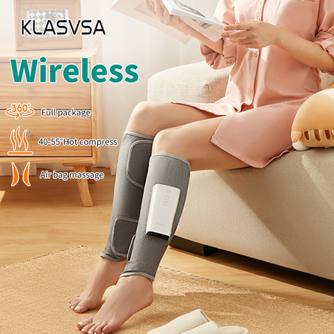 Wireless  Air Compression  Leg Massager Rechargeable Completely Wrapped  Relieve Calf Muscle Fatigue Massage Relaxation ► Photo 1/6