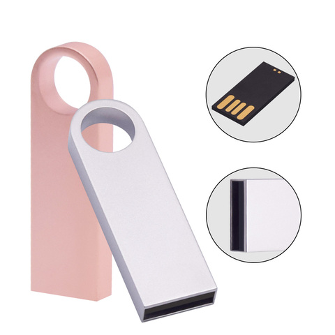 Free Logo Metal USB Pen Drive2.0 64GB Usb Memory 10pcs/lot 4GB 8GB Mini Pendrive 16GB 32GB Flash Drive Cle Usb Stick Photography ► Photo 1/6