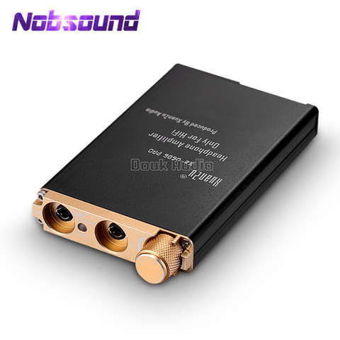 Nobsound Hi-end  HiFi Amplifier Mini Compact Portable Stereo Headphone Amp For Phone Audio Player ► Photo 1/6