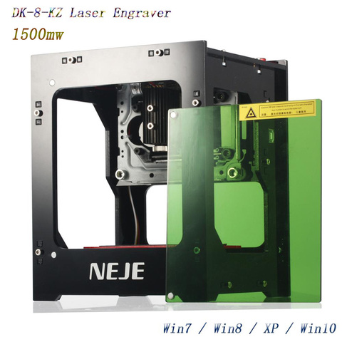 NEJE 2022 hot selling new 1500mw 405nm Ai laser engraver Wood Router DIY Desktop Laser Cutter Printer Engraver Cutting Machine ► Photo 1/6
