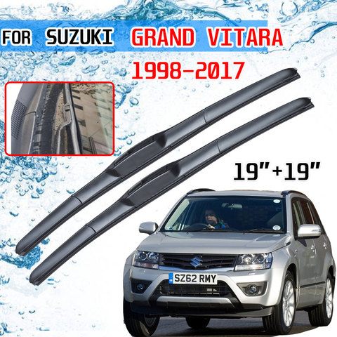 For Suzuki Grand Vitara 1998~2017 1999 2000 2005 2008 2010 2013 2014 2015 2016 Accessories Front Windscreen Wiper Blade for Car ► Photo 1/6