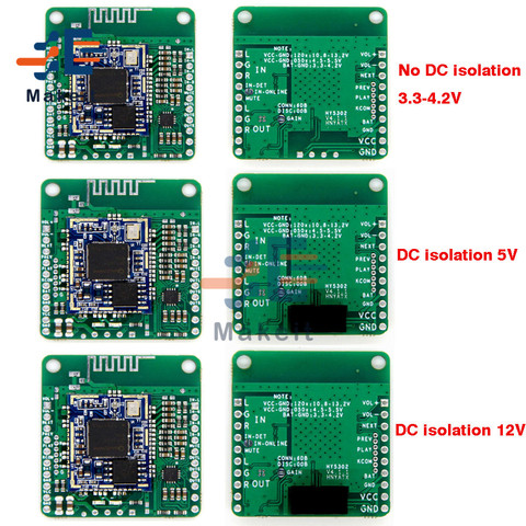 QCC3031 APTXHD Audio AUX lossless Music Hifi Bluetooth 5.0 Receiving Board TPA6132A2 Car Audio Amplifier Board Receiver Module ► Photo 1/6