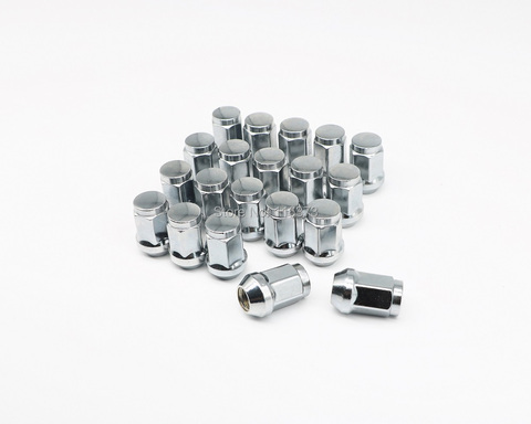 14x1.5 lug nut set of 20 pc wheel nut for Dodge Ram 1500 Challenger Durango Chrome/Red/Black Acorn Bulge ► Photo 1/3