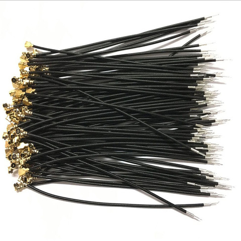 100pcs Black IPX IPEX u.fl Female Single-head Connector 1.13 Cable 5cm 10cm 15cm 20cm 25cm 30cm IPX 1.13mm RG1.13 Cable ► Photo 1/3