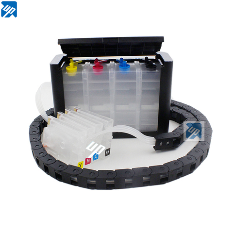 UP compatible for HP 711 Continuous Ink Supply System With permanent Chip  For HP711 Designjet T120 T520 printer CISS CIS ► Photo 1/2