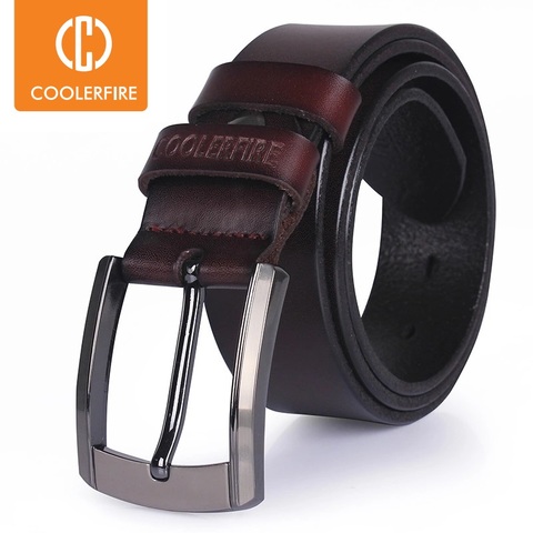 men high quality genuine leather belt luxury designer belts men cowskin fashion Strap male Jeans for man cowboy free shipping ► Photo 1/6
