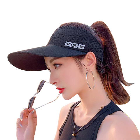 New style visor hat sprots visor caps summer sun visor hat outdoor sun cap for women ► Photo 1/6