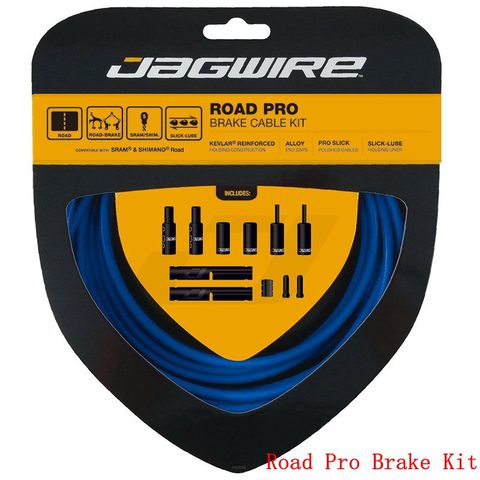 .JAGWIRE RACER ROAD Pro Brake Kit Suitable for da9100 r8000 r7000 6800 5800 105 Dura Ace ULTEGRA  sets 10 color ► Photo 1/1