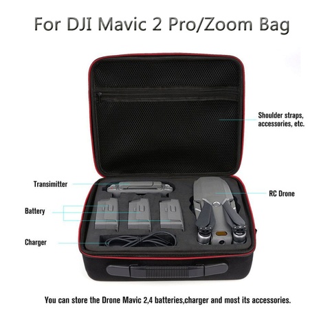 EVA Hardshell Drone /Remote control /Battery Storage Box Case For DJI Mavic 2
