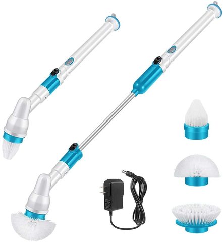 Turbo Scrub Cleaning Brush Electric Spin Scrubber  Turbo Bathroom Scrubber  Brush - Cleaning Brushes - Aliexpress