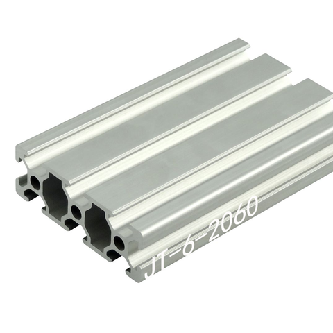1PC European Standard Anodized Linear Rail  2060  Aluminum Profile Extrusion for CNC 3D DIY printer  Corner Brackets ► Photo 1/4