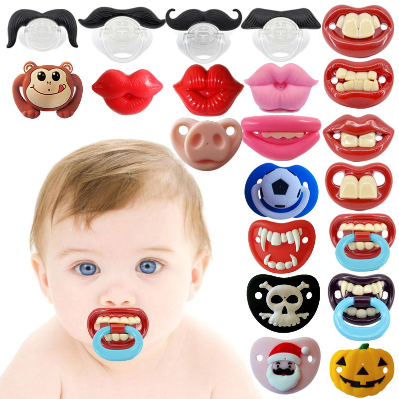 Newborn Kids Orthodontic Dummy Pacifier Infant Silicone Teat Nipple Soother6ON 