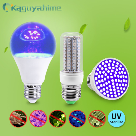 =(K)= Lamp UV Germicidal Bulb E27 LED Corn Lights Sterilizer Lamp Ozone Lights LED Bulbs Indoor Disinfect Light E27 Spotlight ► Photo 1/6