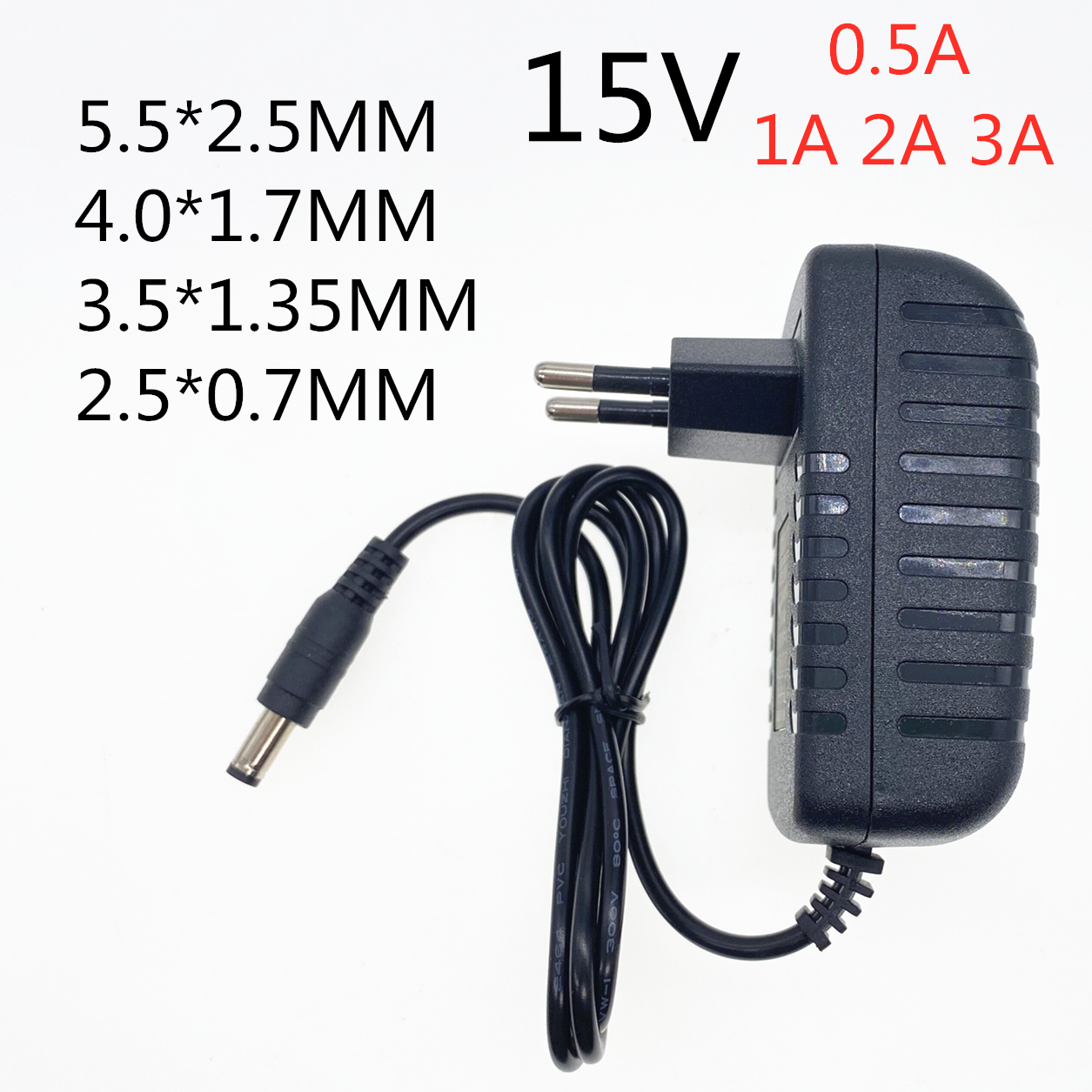 1PCS AC/DC Adapter DC 15V 0.5A 1A 1.5A 2A 3A AC 100-240V Converter Adapter  Power 15 V Volt Charger Power Supply EU US Plug - AliExpress