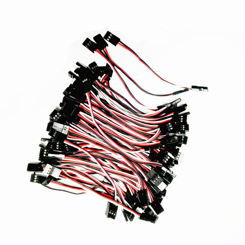 5pcs/10pcs 100mm 250mm 10cm 25cm Servo extension cord Male to Male for JR Plug Servo Extension Lead Wire Cable 10cm ► Photo 1/5
