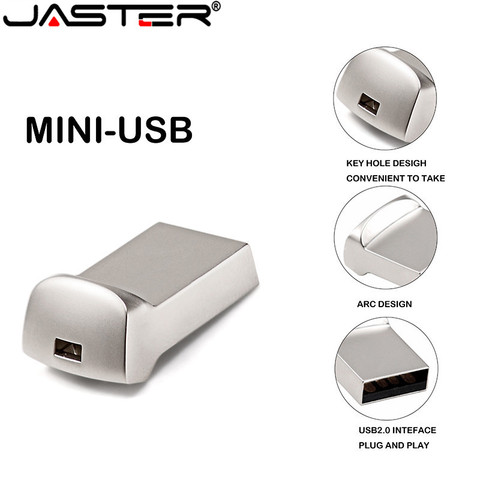 Mini USB 2.0 32GB 64GB Real Capacity USB Flash Drive 128GB Pendrive 16GB 8GB Pen Drive U Disk Flash Memory Stick Free Shipping ► Photo 1/6