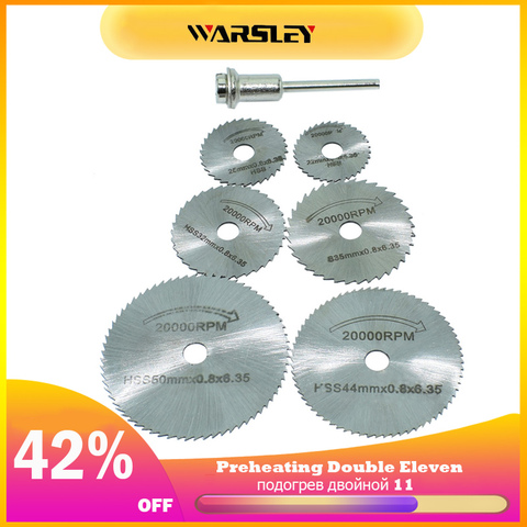Mini disco de corte de herramienta de Dremel para accesorios rotorios disco de diamante de molienda rotativa hoja de sierra Circ ► Photo 1/2