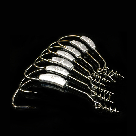 Dayselect 5 pieces / lot lead jig head fish hook 2 g - 25 g jig Hooks for soft fishing bait of carbon steel hooks ► Photo 1/6
