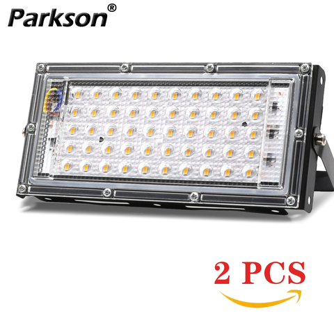 2pcs 50W LED Flood Light AC 220V 240V Projector IP65 Waterproof Floodlight Spotlight LED Street Lamp Outdoor Light Lighting ► Photo 1/6