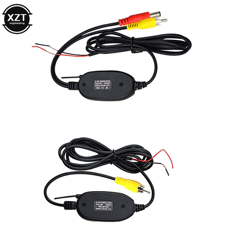 Car Rear View Camera Wifi Wireless Wiring Kit 2.4GHz DC 12V Vehicle Cameras Wireless Transmitter/Receiver ► Photo 1/6