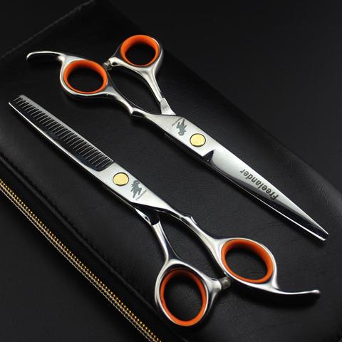 6.0 inch Sale Silver Japanese Hair Scissors Sharp Hairdressing Scissors cutting Shears Hairdresser Shaver Haircut scissors ► Photo 1/6