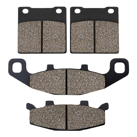 Cyleto Motorcycle Front and Rear Brake Pads for SUZUKI GS 500 GS500 1989 1990 1991 1992 1993 1994 1995 ► Photo 1/6