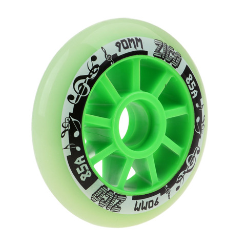 Outdoor PU Adult Magic Roller Inline Skates Wheel Replacement Racing 85a Wheels 90mm 100mm 110mm ► Photo 1/6