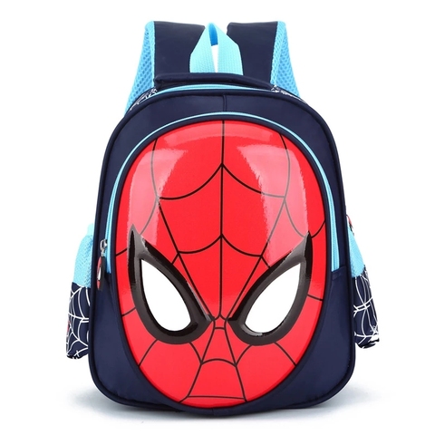 Marvel Spiderman Children Cartoon Frozen Cars Animal Design Backpack Figure Girls Boys Pattern bag Kindergarten Schoolbag Gift ► Photo 1/6