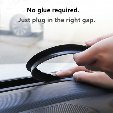 Car Dashboard Sealing Strips Car-styling for Benz W211 W221 W220 W163 W164 W203 W204 A B C E S SLK GLK CLS GLC Class ► Photo 1/5