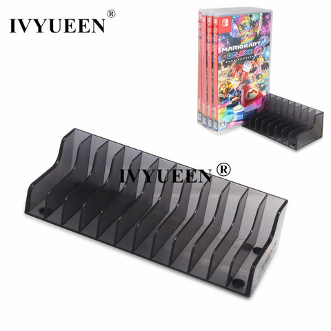 IVYUEEN 1 pcs for Nintend Switch NS Console Game Card Box Storage Stand Holder for NintendoSwitch Lite Disks Card Holder Stand ► Photo 1/6