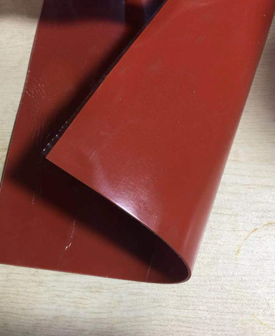 1.5mm/2mm/3mm Red/Black Silicone Rubber Sheet 500X500mm Black