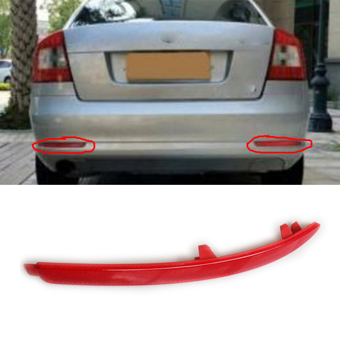 Rear Bumper Reflector Bar Lights Red 1ZD 945 106 1ZD 945 105 For 2010 2011 2012 2013 2014 Skoda/Octavia ► Photo 1/3