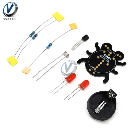 Diy Kit Weevil Eye Electronic Beginner Learn To Solder Fun Kit Handmade Gift Fit for Student Experiment Parent-Child Interaction ► Photo 1/6