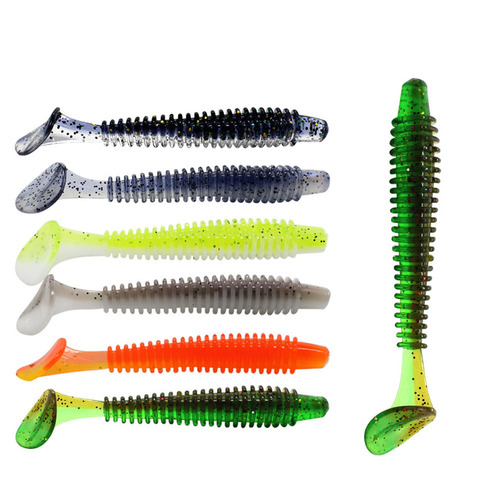 Swing Impact Ring Shad Fishing Lure Soft 50mm 60mm 75mm Plastics Baits Swimbait Jigging Lure Artificial Baits ► Photo 1/6