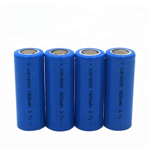18500 Battery 3.7V 1600mAh Rechargeable Battery 18500 Bateria Recarregavel Lithium li-ion Batteies Baterias ► Photo 1/2
