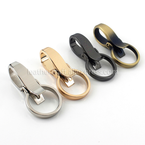 1x Metal Snap Hook Trigger Lobster Clasp Clip Spring Gate for Leather Craft Bag Strap Belt Webbing Keychain ► Photo 1/6
