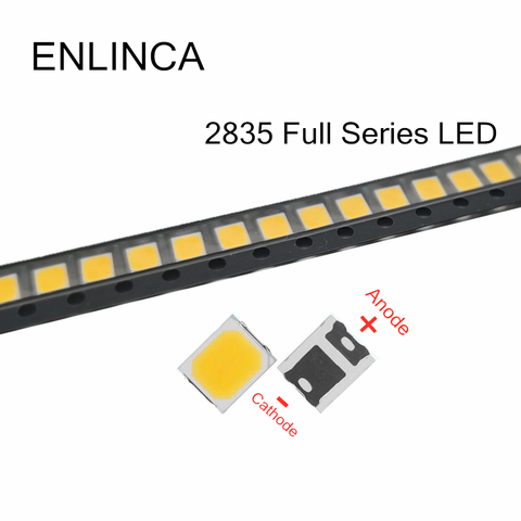 SMD led 2835 1W 0.5W High Brightness White 3V 6V 9V 18V 36V 350mA 150MA 100MA 30MA 60MA 50MA 3000K-6000K led diode ► Photo 1/4