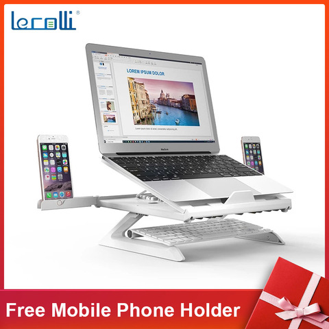 New Laptop Stand Multifunctional Folding Lift Portable Laptop Stand Monitor Increase Rack Aluminum Alloy Base ► Photo 1/6