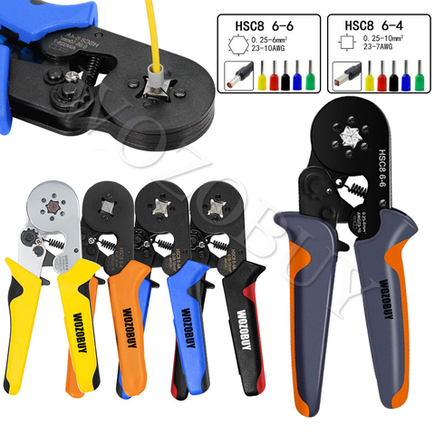 Ferrule Crimping Tools Wire Pliers - 1900 PCS Wire Ferrules with Crimpers Pliers Kit for Electricians, AWG 28-7, 0.08-10mm² ► Photo 1/6