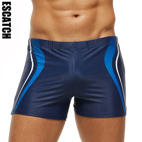 ESCATCH Men Summer Swimsuit EY-013 Sexy maillot de bain Mens Swimming Trunks With Pad quick-dry Swimwear ► Photo 1/6