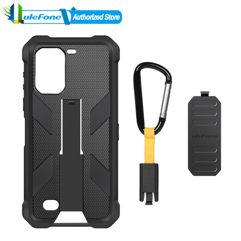 Original Ulefone Armor 7 6.3'' Android 9.0 Phone Back Case Cover TPU+PC Multifunctional Phone Protective Case with Back Clip ► Photo 1/6