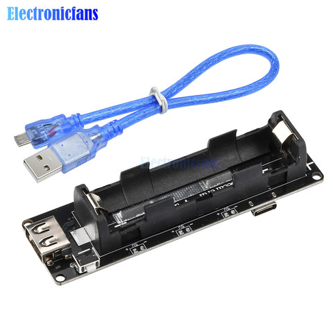 ESP32 ESP32S 18650 Battery Charge Shield Board V3 Micro USB Port Type-A USB 0.5A For Wemos For Raspberry Pi For Arduino Charge ► Photo 1/6