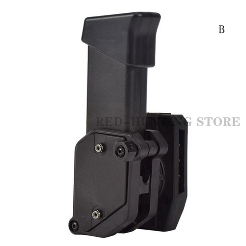 New IPSC Gun Magazine Pouches Multi-Angle Speed Pistol Mag Holsters for STI, SV, Para, Caspian, Bul M5, Kimber Hi Cap,Glock ► Photo 1/6