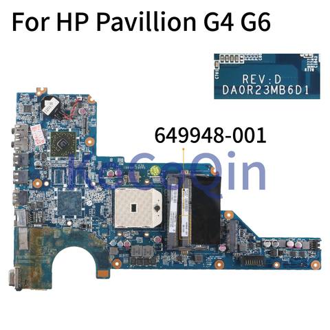 KoCoQin laptop Motherboard For HP Pavillion G4 G4-1000  G6-1000 G7 AMD Mainboard 649948-001 649948-501 DA0R23MB6D0 DA0R23MB6D1 ► Photo 1/5