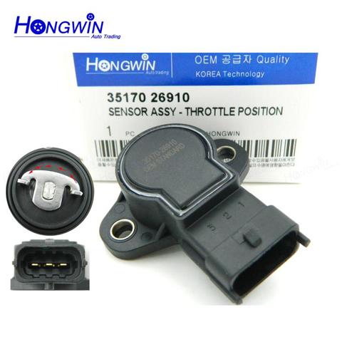 Genuine No.:35170 26910 Throttle Position Sensor Fits Hyundai Elantra 2.0L Kia Soul 1.6L 2.0L 07-12  35170-26910 ,3517026910 ► Photo 1/6