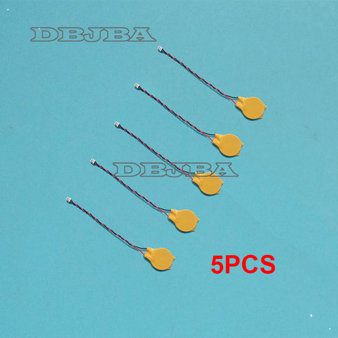 5PCS CR2032 2032 Battery With Wire Disassemble Battery Wire 2 pin Laptop Motherboard BIOS CMOS Battery ► Photo 1/5