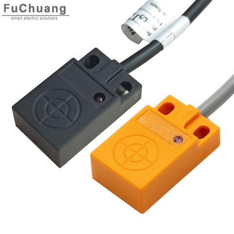 Inductive Proximity Switch TL-W5MC1 TL-W5MF1 TL-W5MD1 Detection Switch 5mm DC 12-24VDC NPN PNP NO NC square type sensor ► Photo 1/5