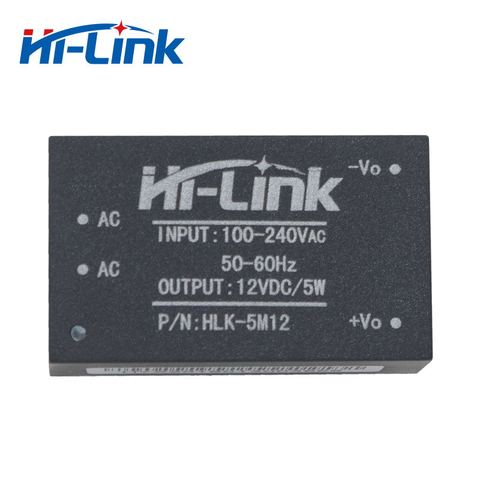 Hi-Link Hot Selling AC DC Power Supply Module 220V to 12V 5W HLK-5M12 Original ► Photo 1/6