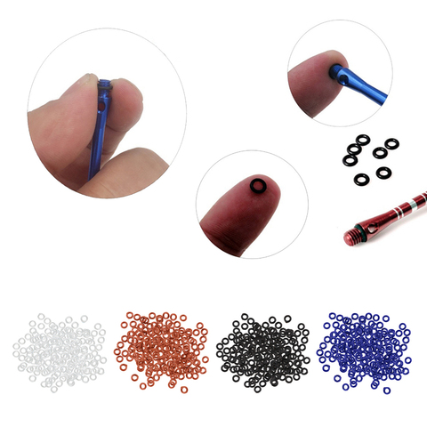 200Pcs Stem/Flights Darts Tip Rubber Dart Shaft O Rings Gasket Grip Washer Grommet Darts Accessories ► Photo 1/6